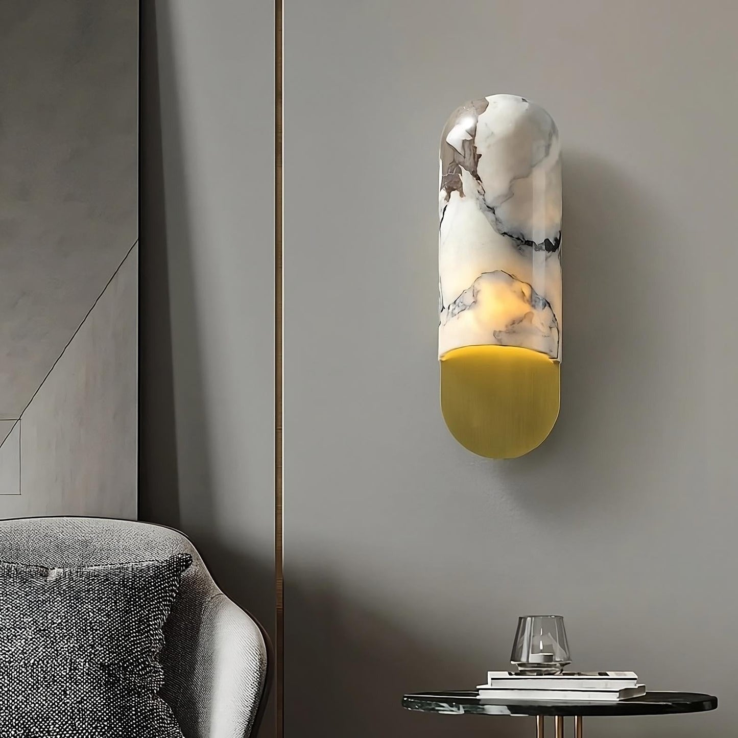 Natural Marble Sconce