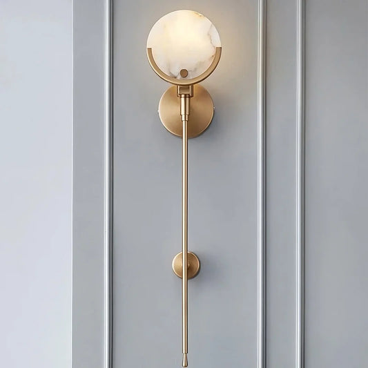 Natural Marble Wall Light Sconce