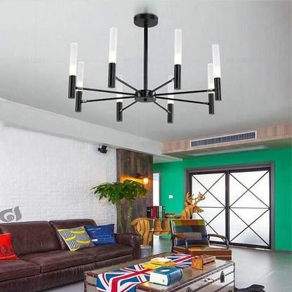 8-light LED Electroplated Modern Chandeliers Ceiling Light Hanging Lights