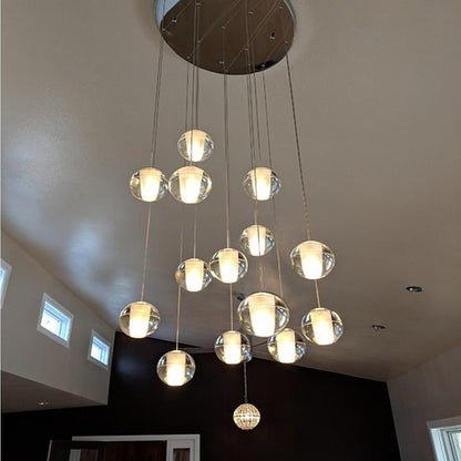 Modern Adjustable Chandelier Light Ceiling Light 14 Bulbs