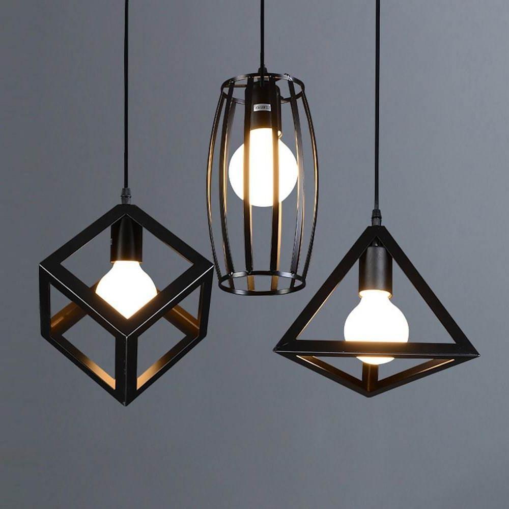 Geometric Shapes Island Kitchen Pendant Lighting LED Modern Pendant Lighting