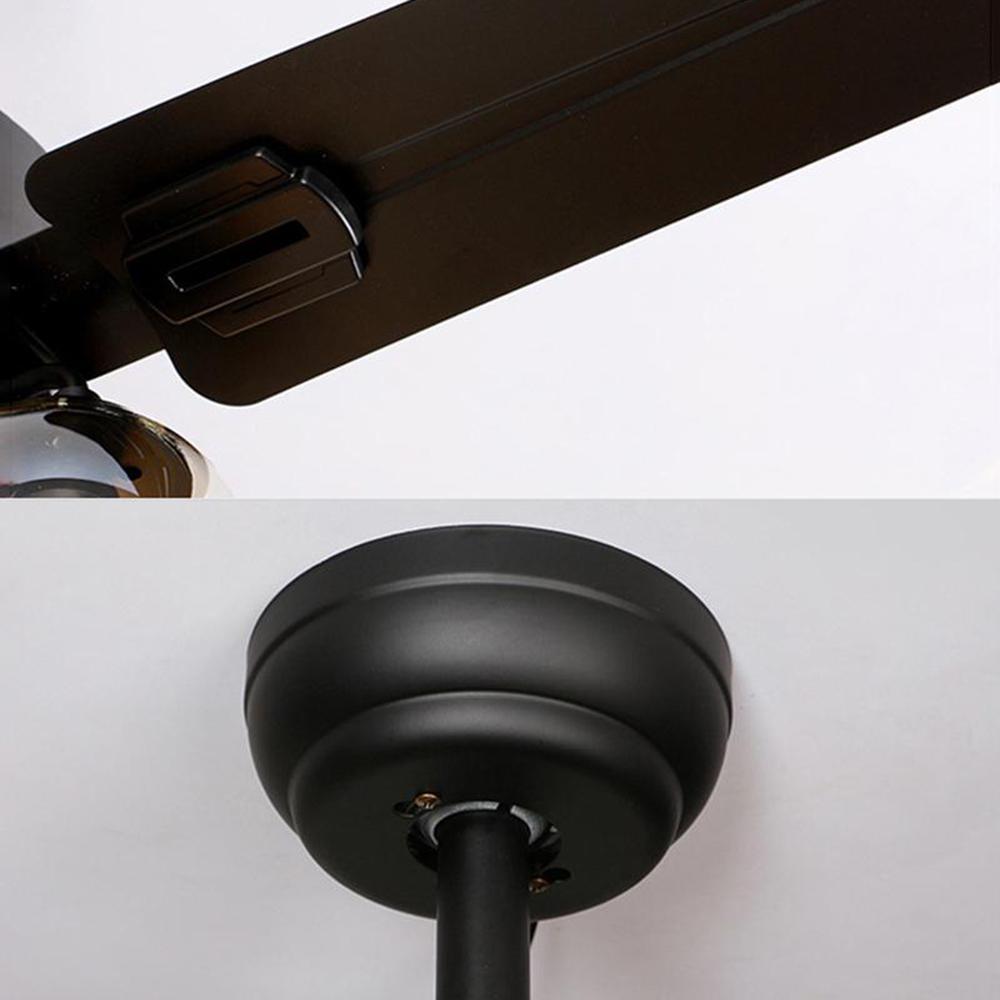 Black Vintage Overhead fixture Ceiling Fan