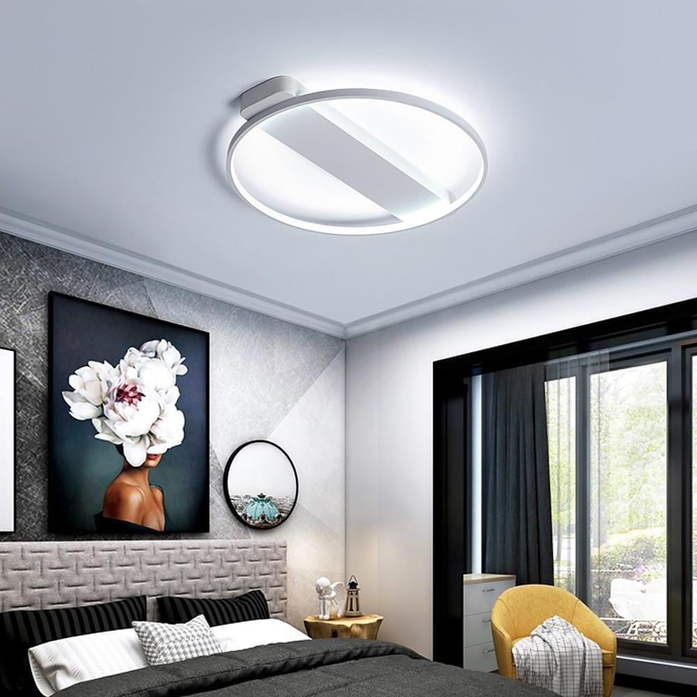 Circle Rectangle Combined LED Modern Flush Mount Lightingceiling Lights