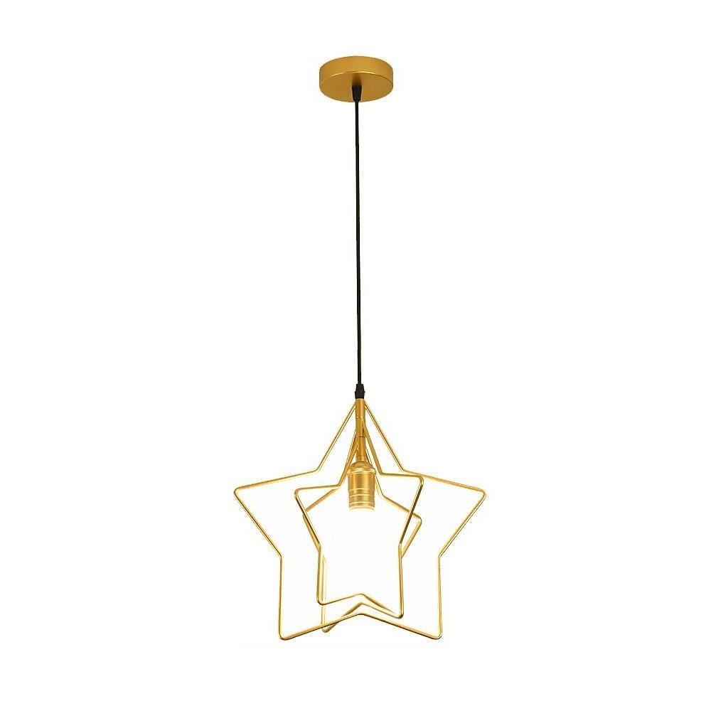 Multiple Star Shaped LED Modern Pendant Light Hanging Lamp Island Lights