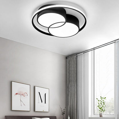 3 Circles Dimmable LED Nordic Ceiling Light Flush Mount Lighting