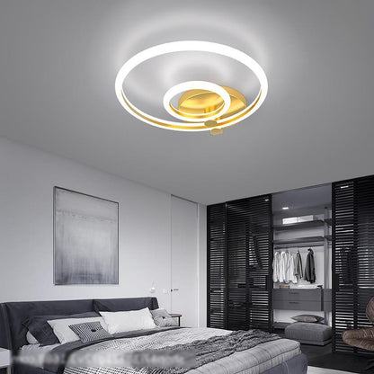 Circular Ring Dimmable LED Modern Flush Mount Lighting Ceiling Lights