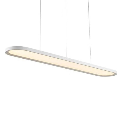 Rounded Corners Strip LED Modern Pendant Lighting Chandelier Hanging Lamp