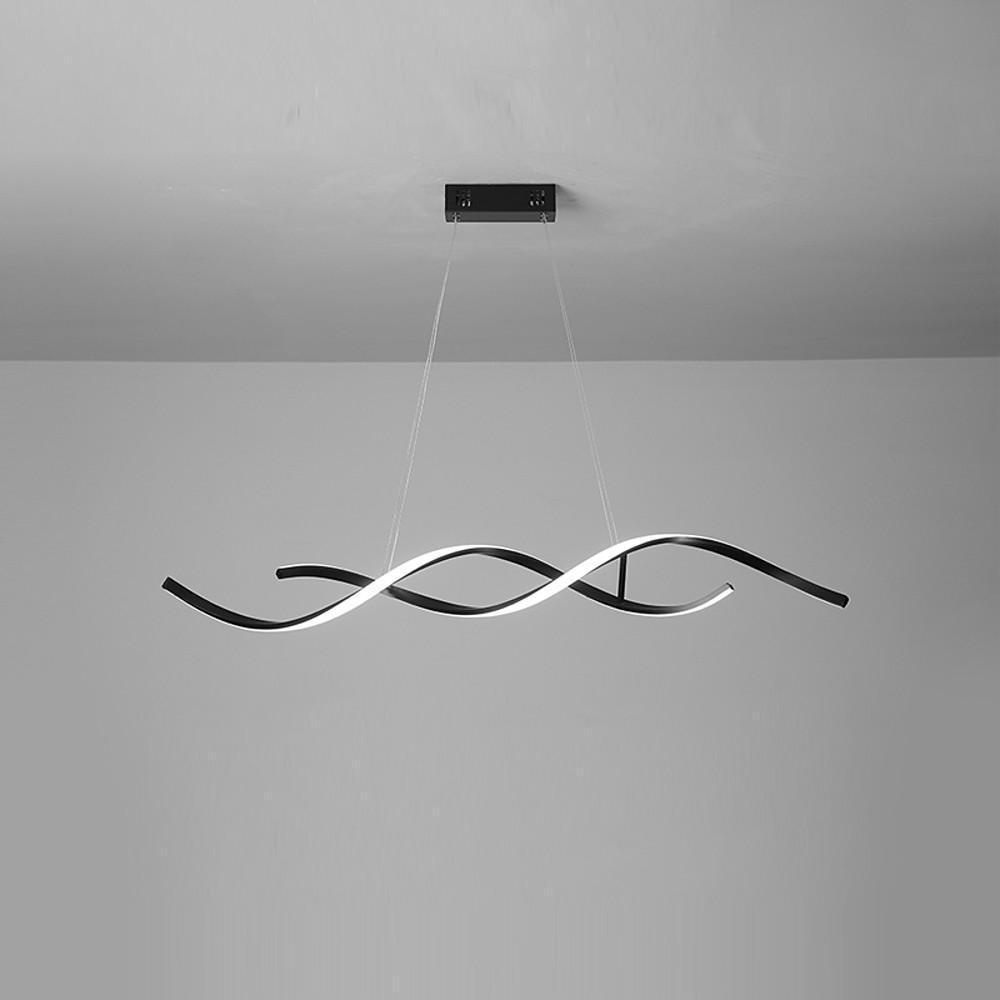 Wave Design Modern Pendant Lighting Minimalist Ceiling Light for Elegant Interiors