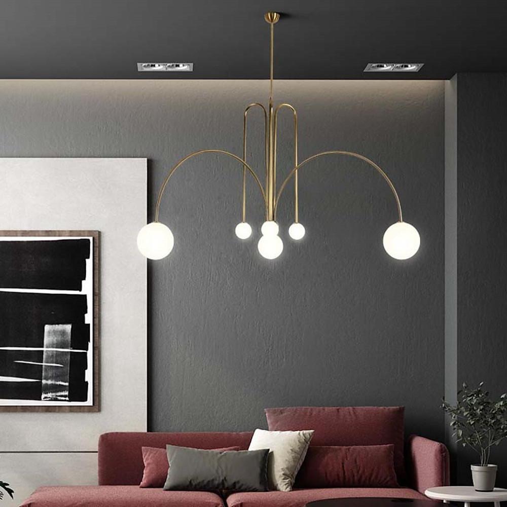 Industrial Modern Geometrical Dining Room Chandelier