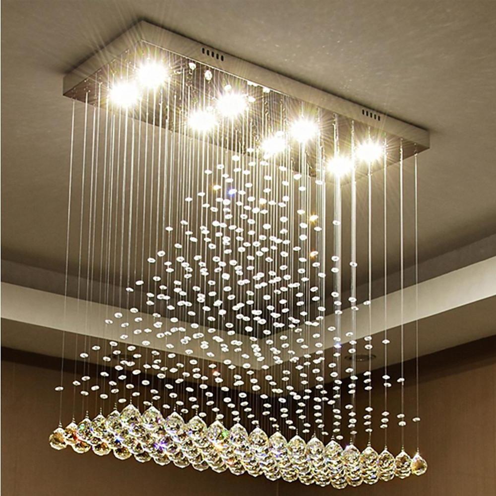 Modern Contemporary Chandeliers Crystal 5-Layer Large Chandeliers