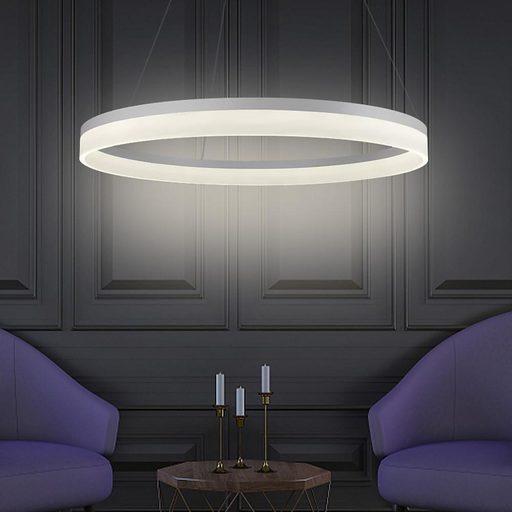 Flat Circular Island Kitchen Pendant Lighting Contemporary Pendant Light