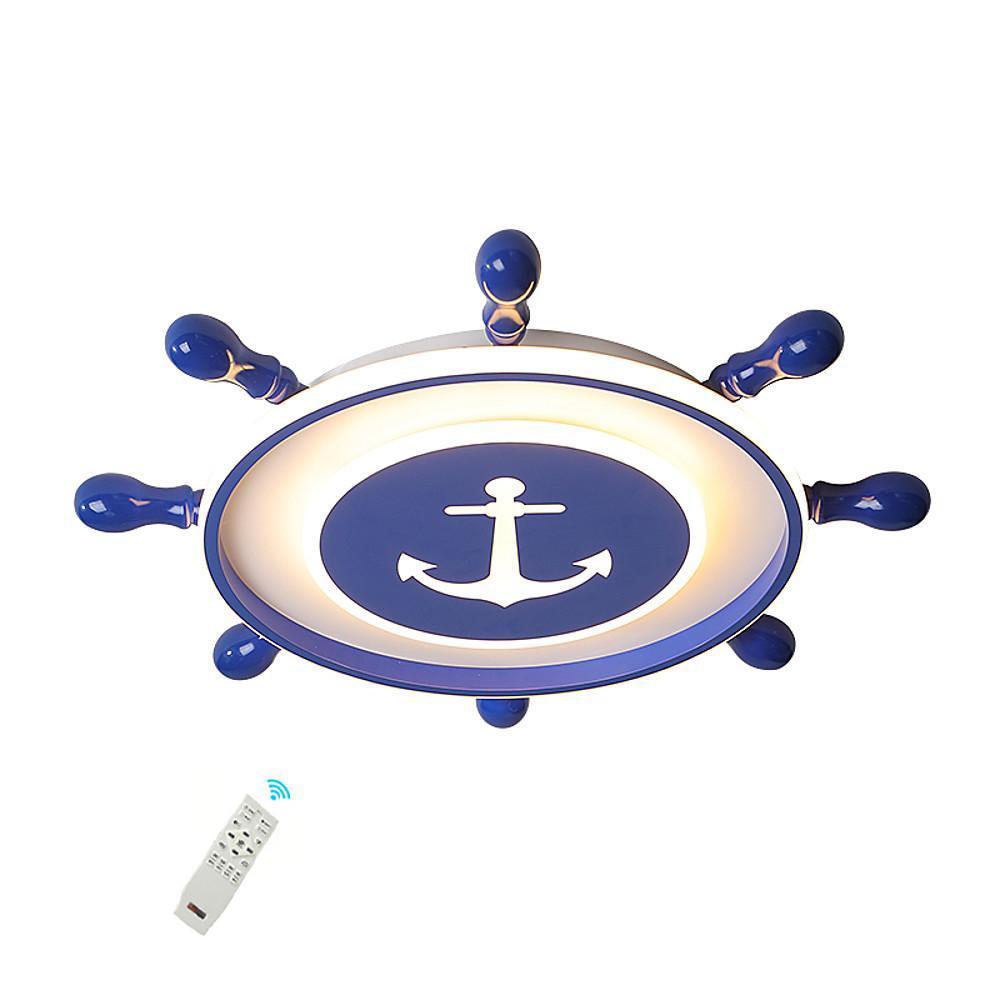 Anchor Insignia Flush Mount Ceiling Light Novelty LED Light