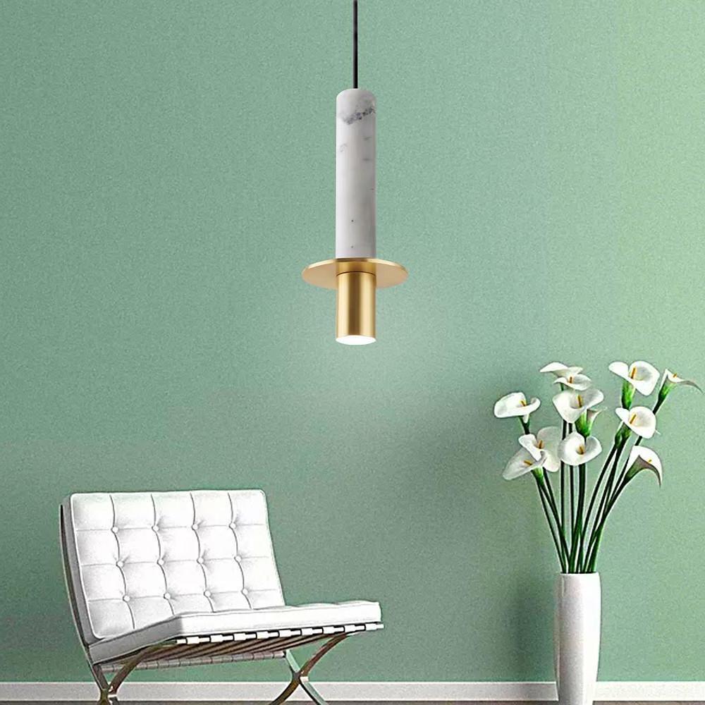 Cylindrical Circular LED Classic Island Lights Pendant Light Hanging Lamp