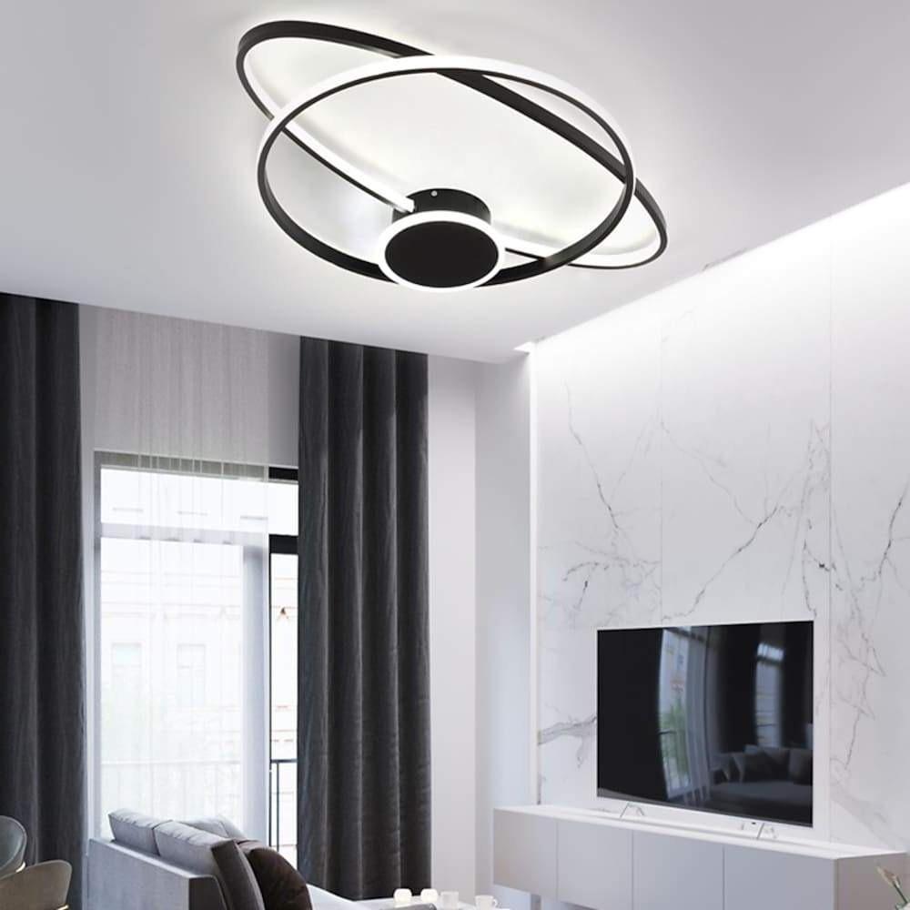 Multiple Oval Flush Mount Ceiling Light LED Light